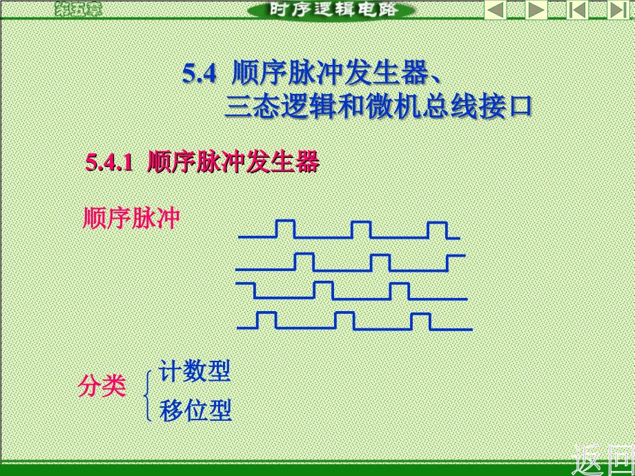 5.4顺序脉冲发生器_第1页