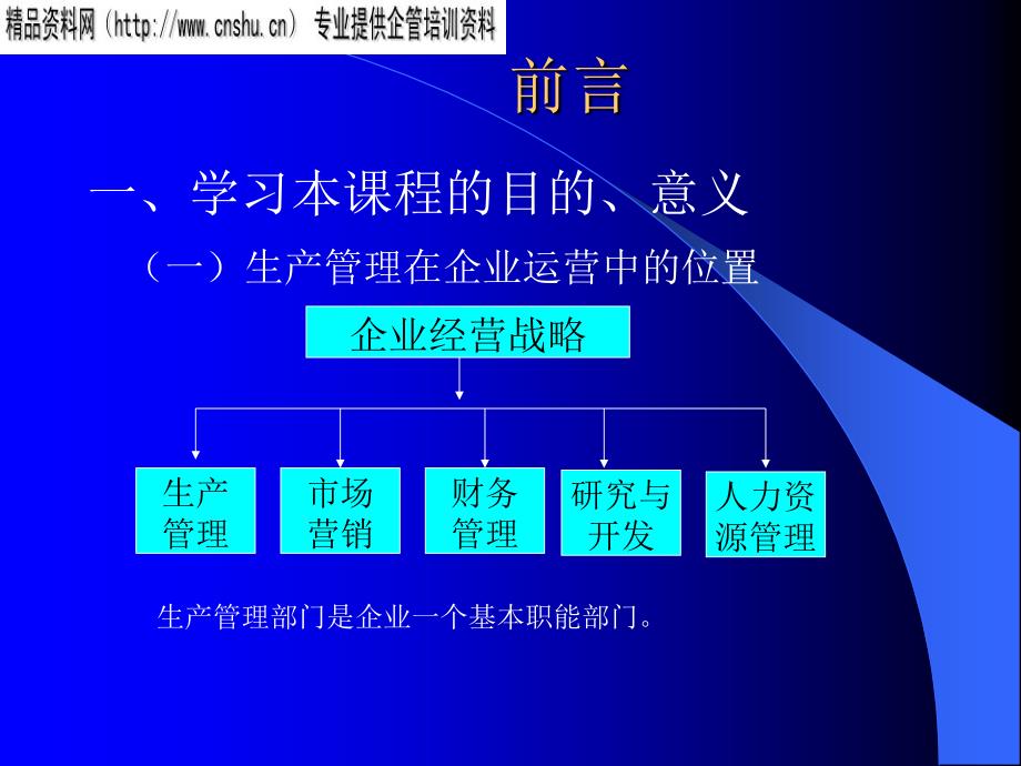 [精选]生产计划与控制理论培训讲座27590_第1页