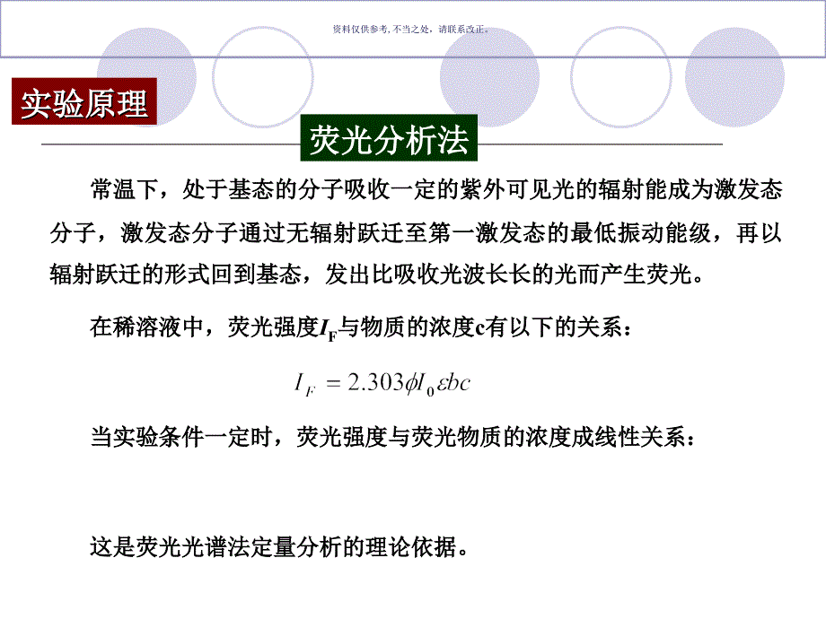 荧光分光光度法测药液维生素B的含量_第1页