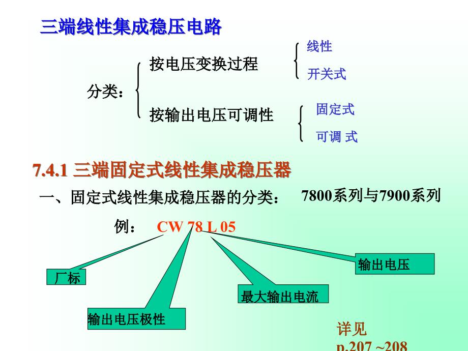 三端线性集成稳压电路课件_第1页