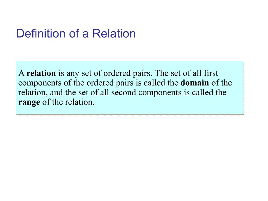 Definition-of-a-Relation一个的关系的定义-课件_第1页