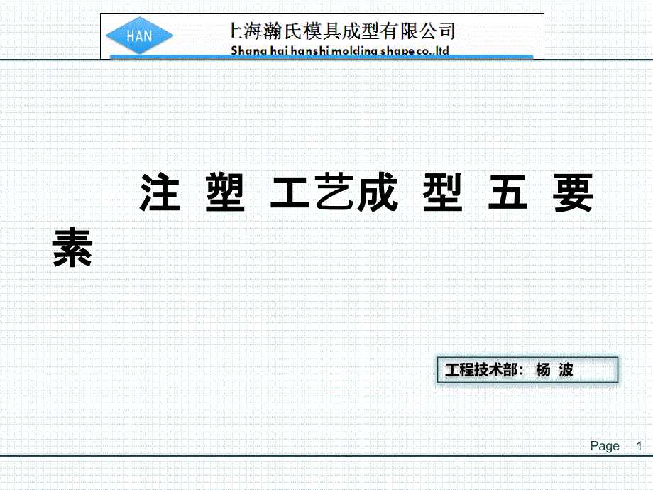 注塑成型五要素课件_第1页