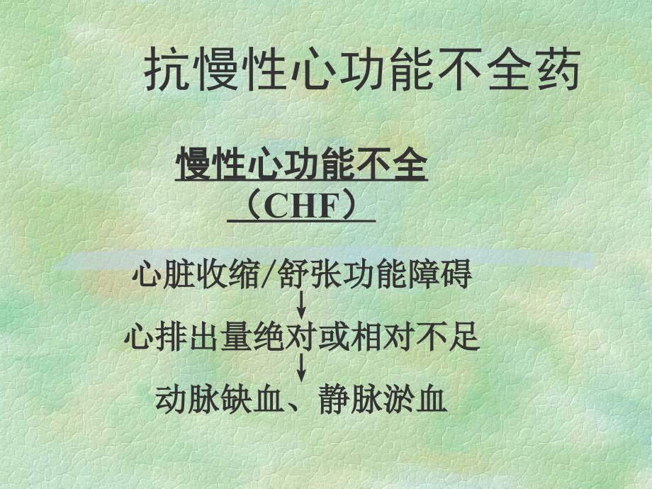 抗慢性心功能不全药-2汇编课件_第1页