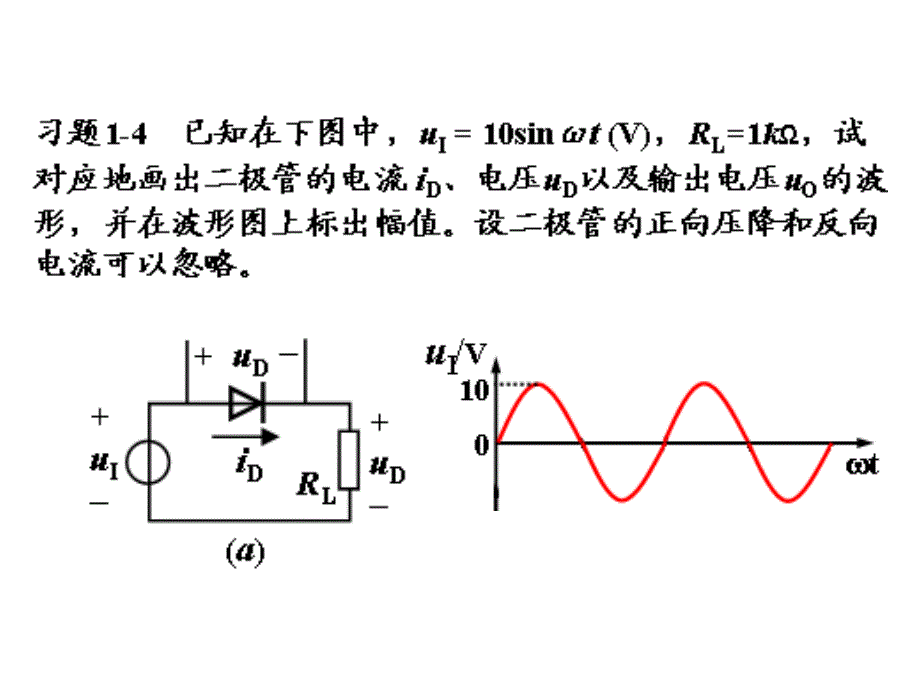 模拟电路简明教程一二 章习题 答案ppt_第1页