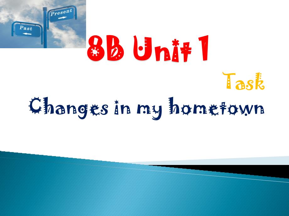 牛津泽林版英语八年级下册Unit1-Task-Changes-in-my-hometownppt课件_第1页