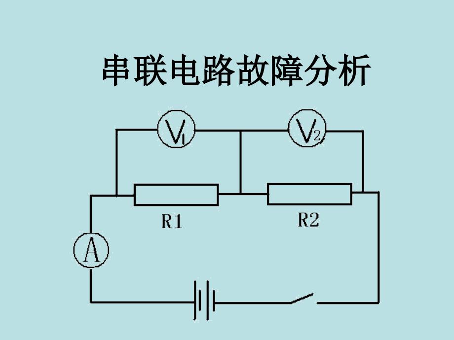 串联电路故障分析课件_第1页