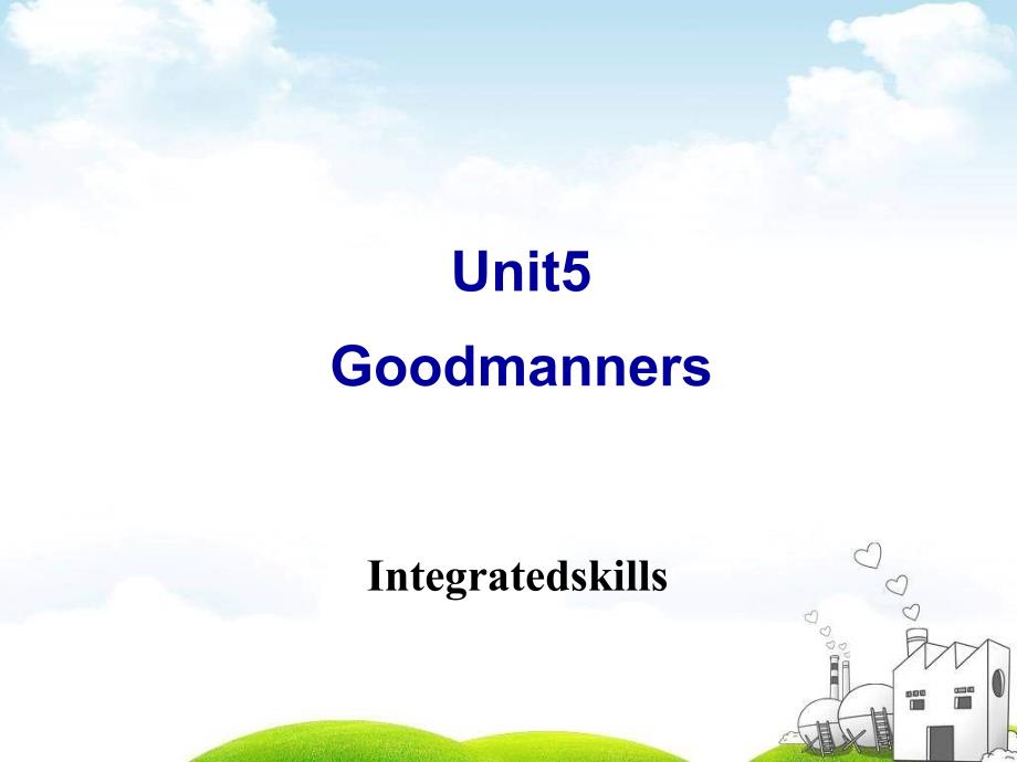 牛津译林版八年级英语下册Unit5integratedskillsppt课件_第1页