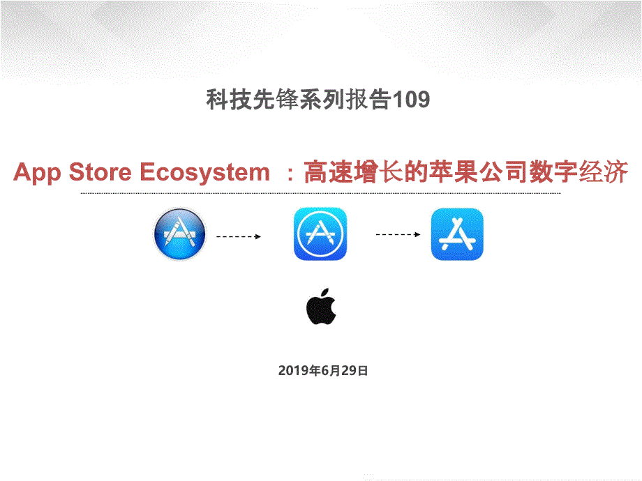 科技先锋系列报告109：App-Store-Ecosystem-高速增长的苹果公司数字经济20206课件_第1页