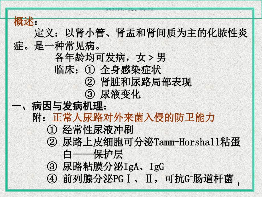 肾盂肾炎医学宣教课件_第1页