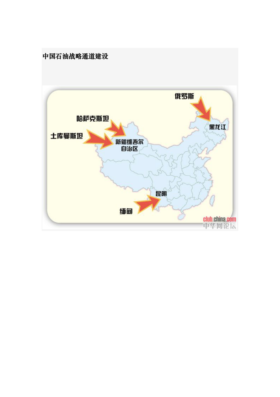 中国石油战略通道建设(图)_第1页