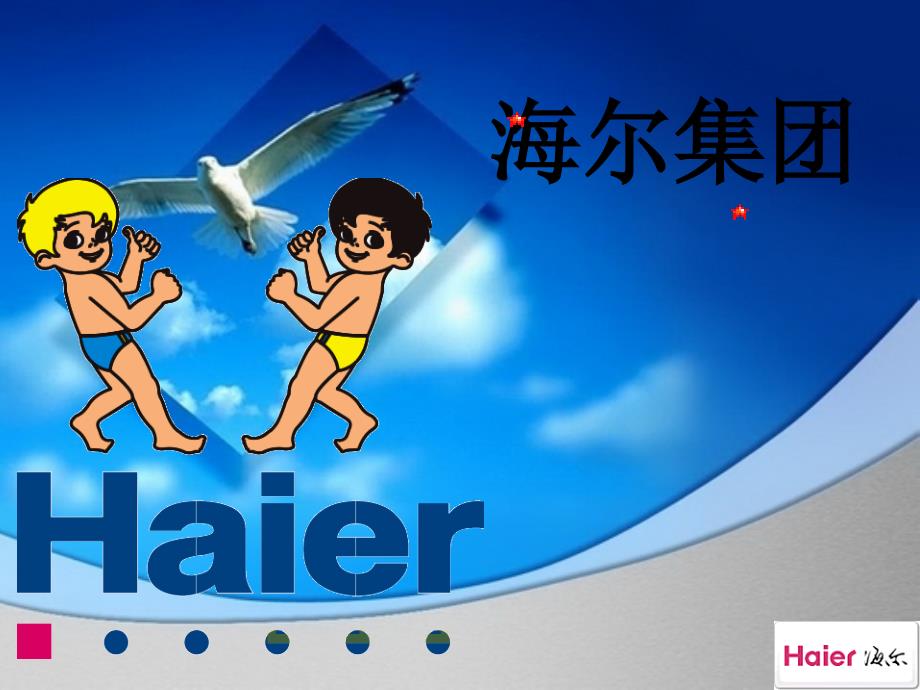 haier 海尔集团英文版_第1页