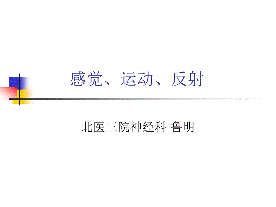 感觉、运动、反射_第1页