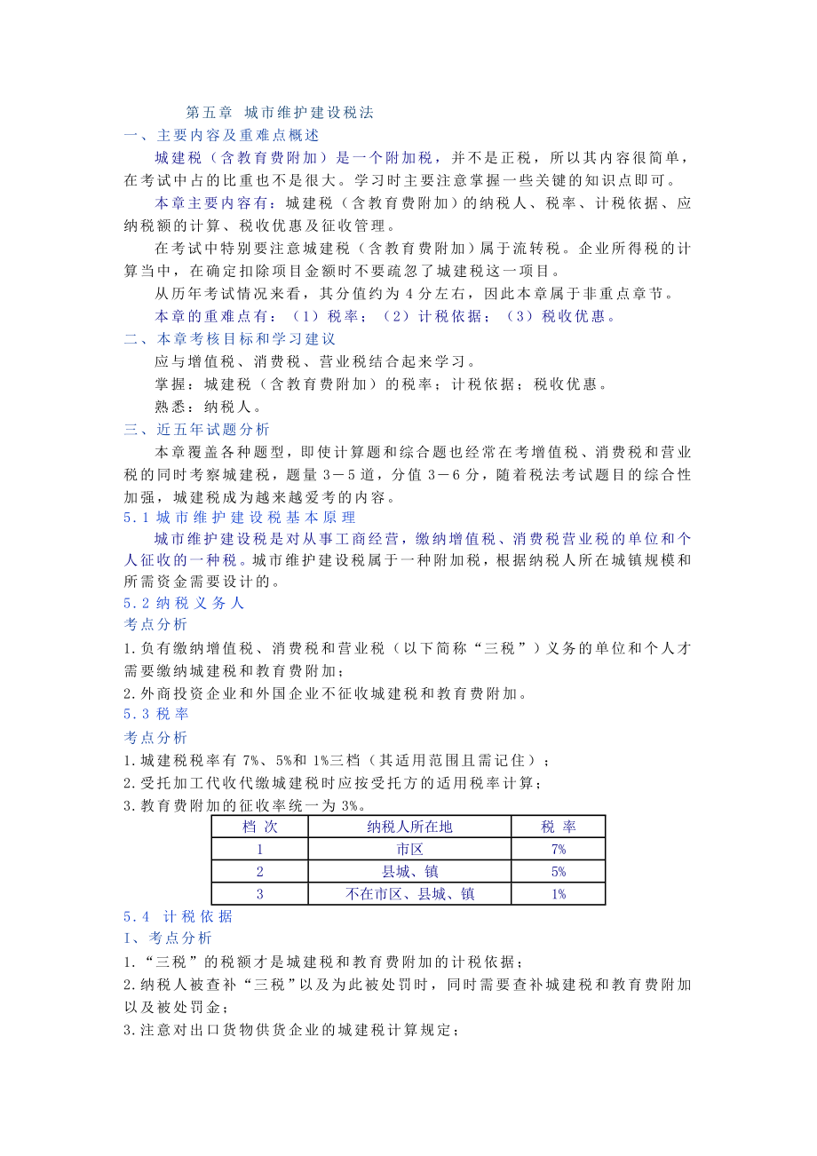 第五章 城市維護(hù)建設(shè)稅法_第1頁