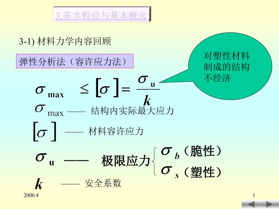 极限分析,哈工大结构力学课件,王焕定_第1页