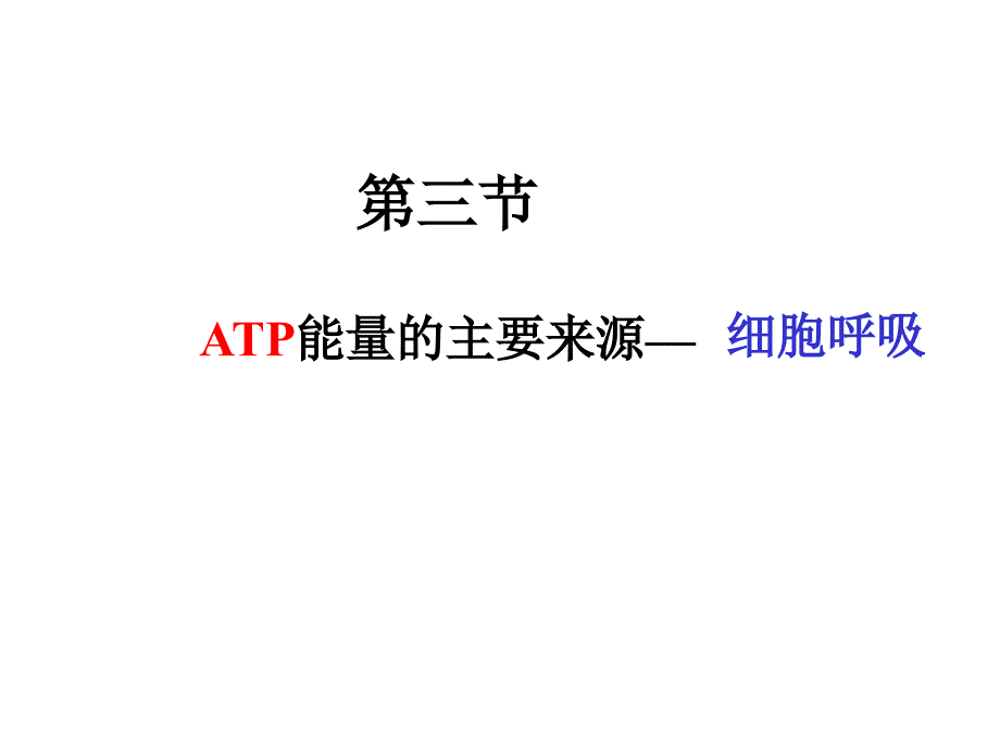 ATP能量的主要来源_第1页