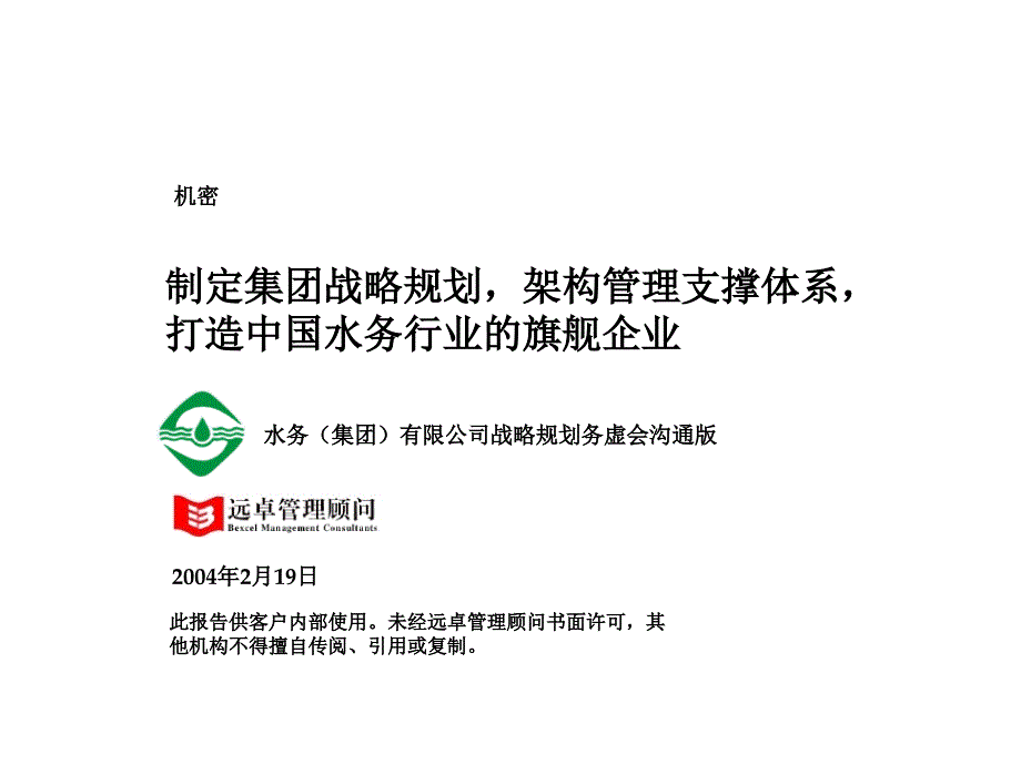 水务集团战略转_第1页