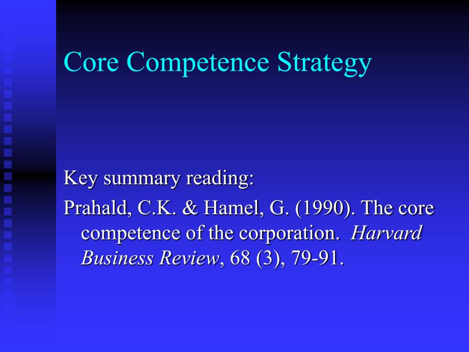 CoreCompetenceStrategy(PPT11)英文_第1页