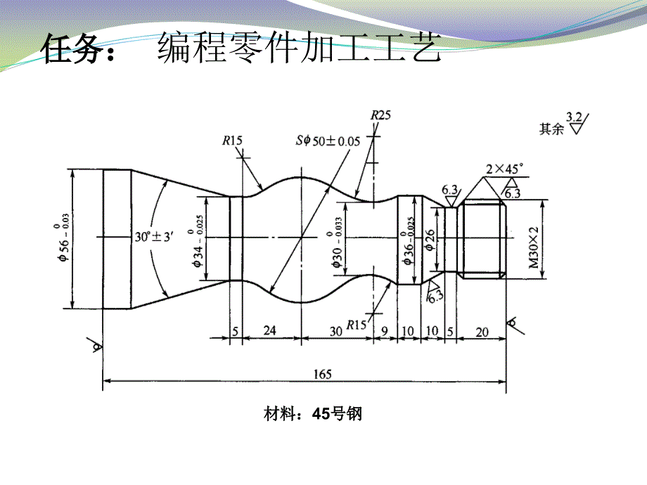 编程零件加工工艺_第1页