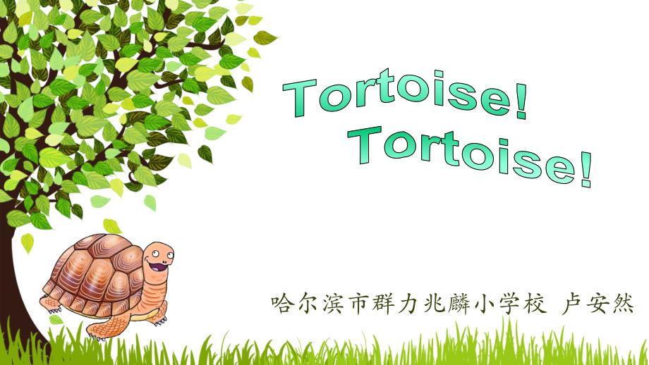 外研社英语分级阅读Tortoise!Tortoise-!比赛课课件_第1页