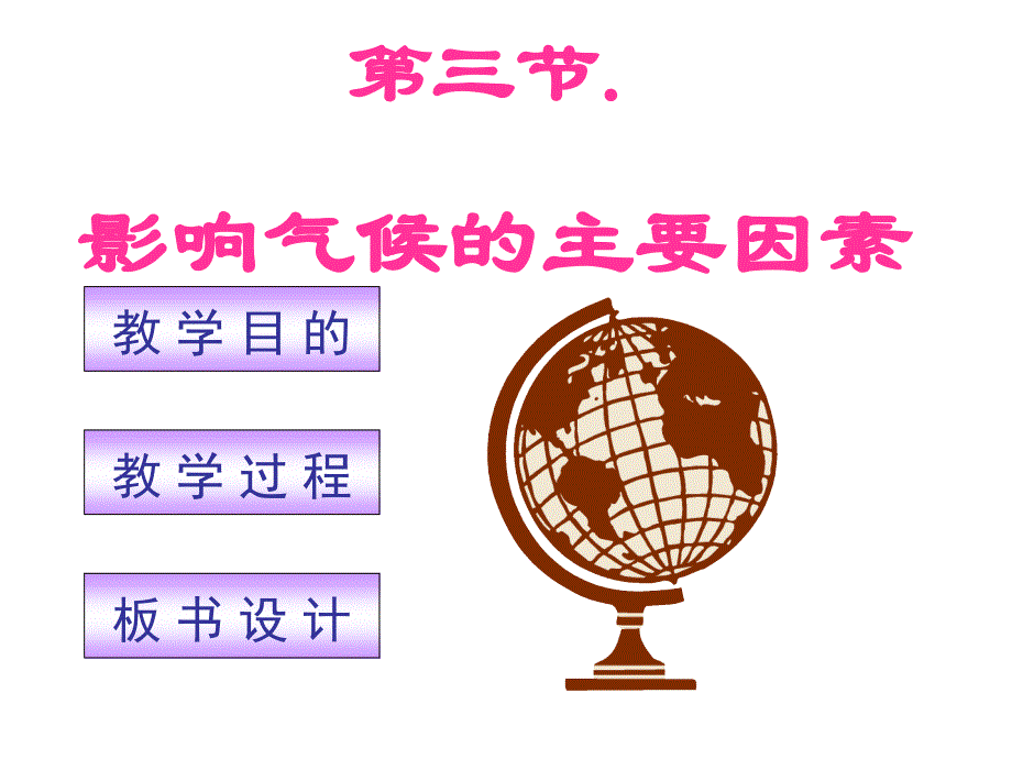 七年级地理上册《影响气候的主要因素》课件(湘教版七年级上)_第1页