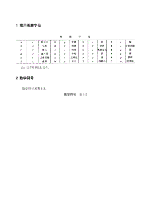 4 常用符號和代號