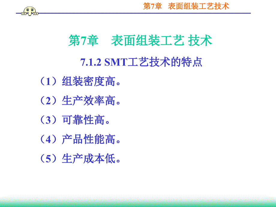 第7章 表面组装工艺技术_第1页