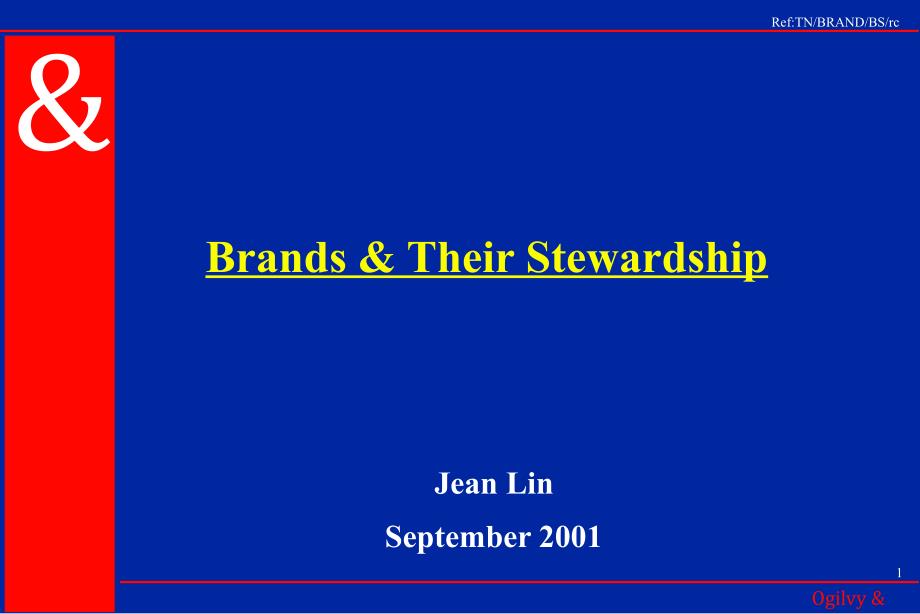 Brands&TheirStewardshipjkb_第1页