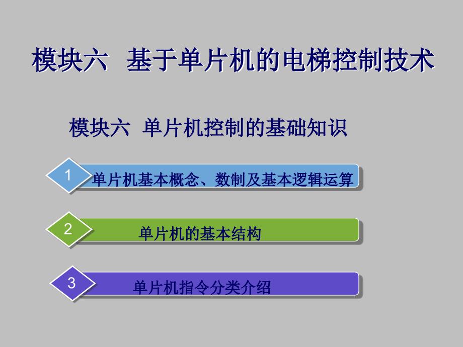 电梯自动控制技术基于单片机的电梯控制技术_第1页