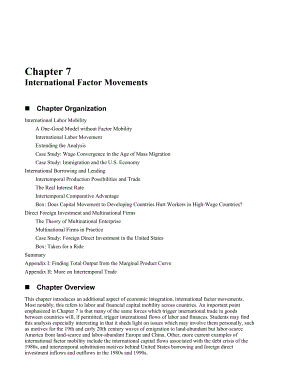 克鲁格曼《国际经济学》第八版课后答案(英文)-Ch07 International Factor Movements