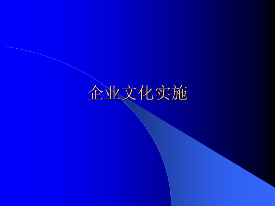 企业文化实施讲义csio_第1页