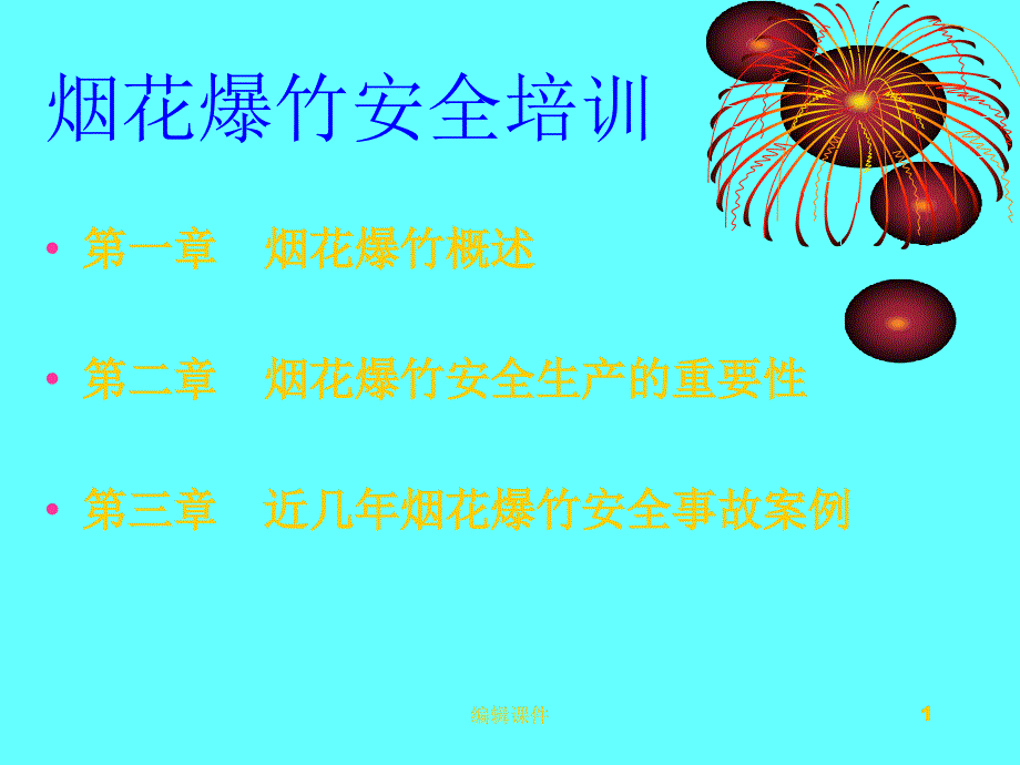 《烟花爆竹安全知识》课件_第1页