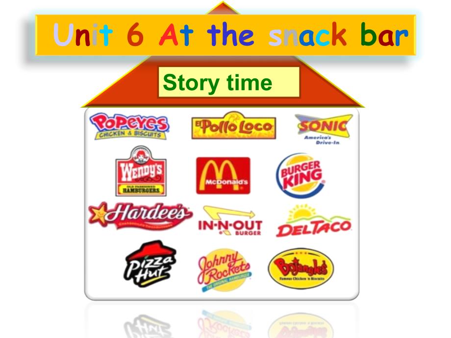 译林版四上英语《Unit-6-At-the-snack-bar》story-time公开课课件_第1页