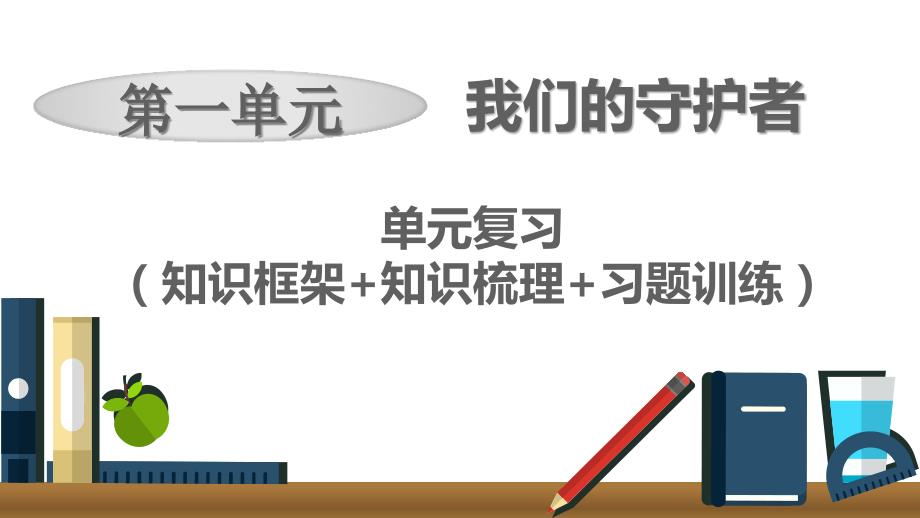 统编部编版小学六年级上册道德与法治第一单元期末复习课件知识框架+知识梳理+习题训练_第1页