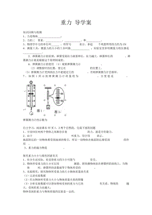 重力導(dǎo)學(xué)案 (2)