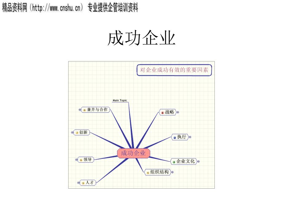 成功企业的重要因素分析xxo_第1页