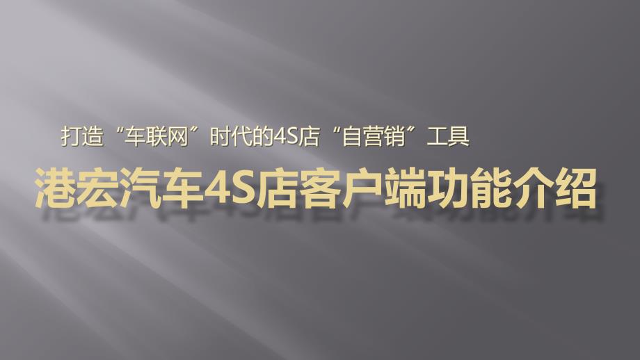 港宏汽车移动互联网运营解决方案-4S店APP客户端20121021五蕴修订_第1页