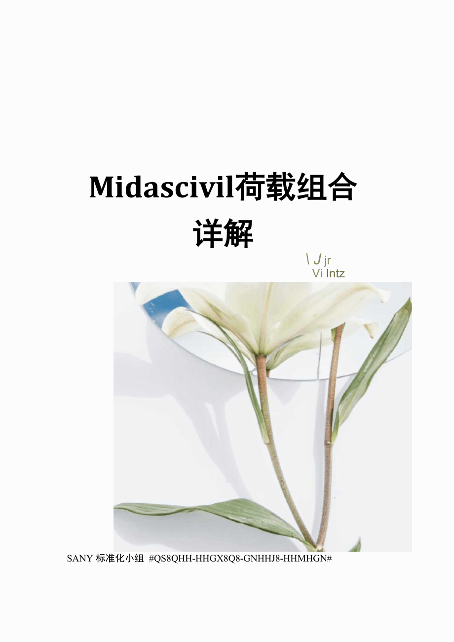 Midascivil荷载组合详解_第1页