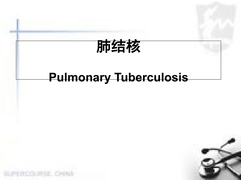 内科学肺结核医学课件_第1页