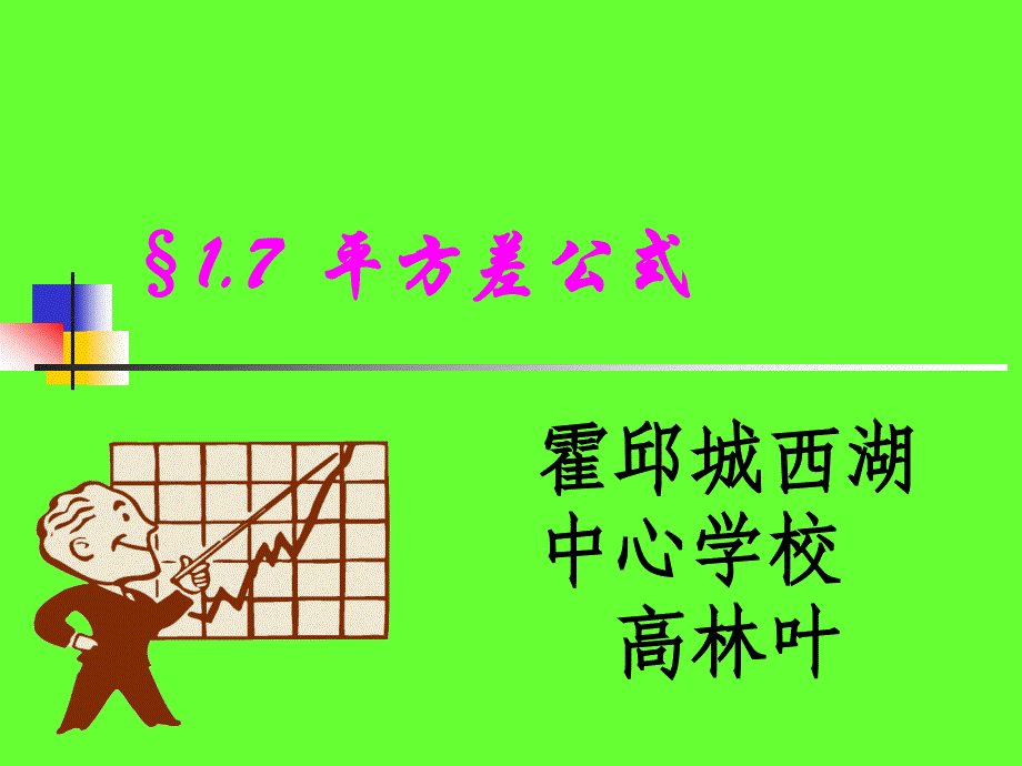 《平方差公式》微课课件_第1页