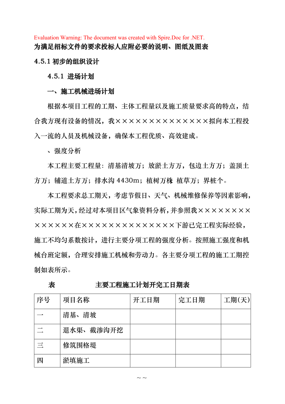 亚行山东牡丹机淤2标施工组织设计方案_第1页