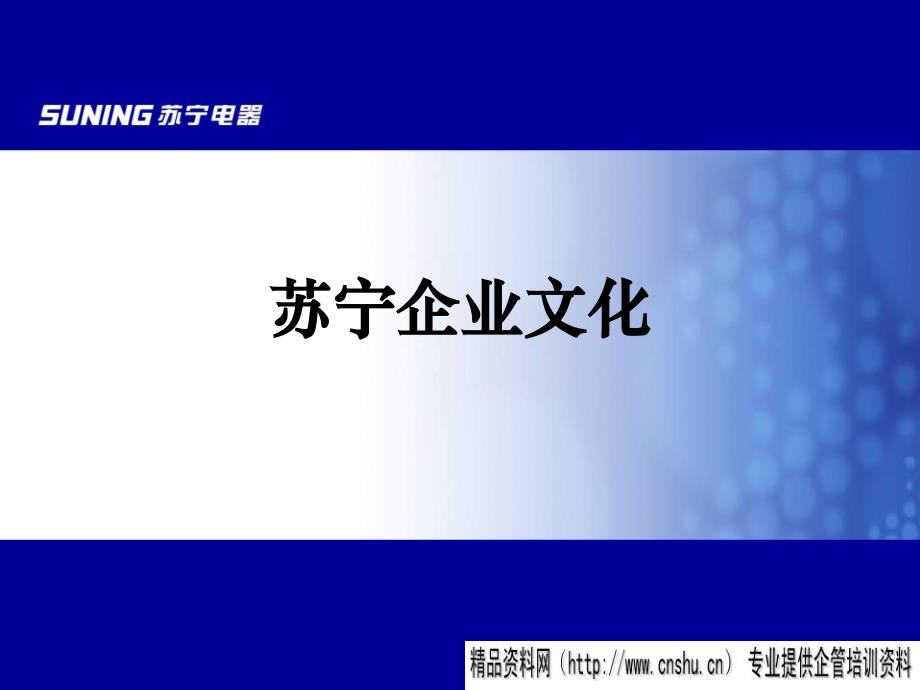 苏宁电器-苏宁企业文化(PPT32页)dtgo_第1页