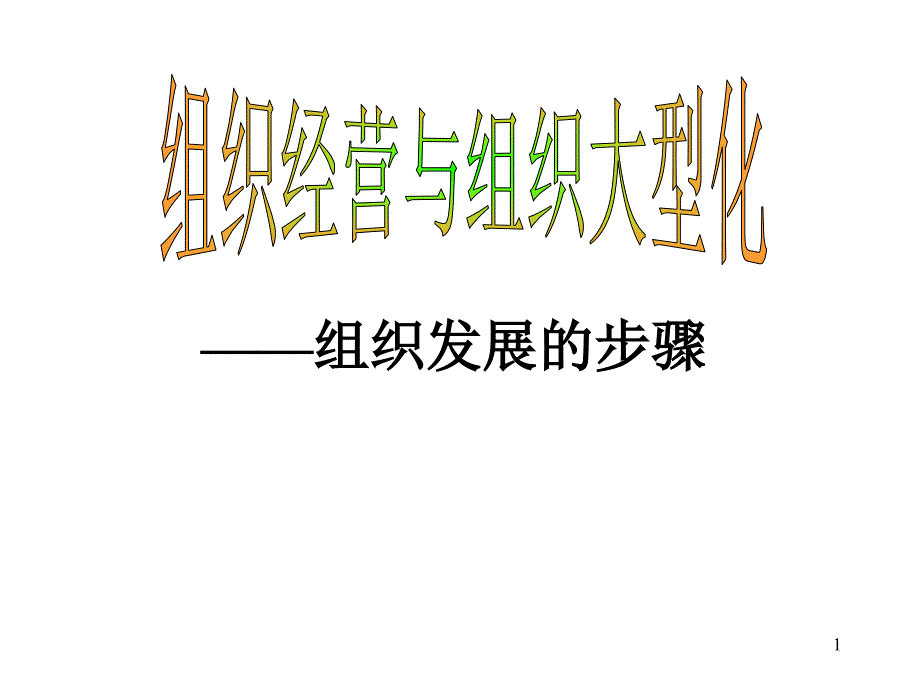 经营组织和组织大型化bzgv_第1页