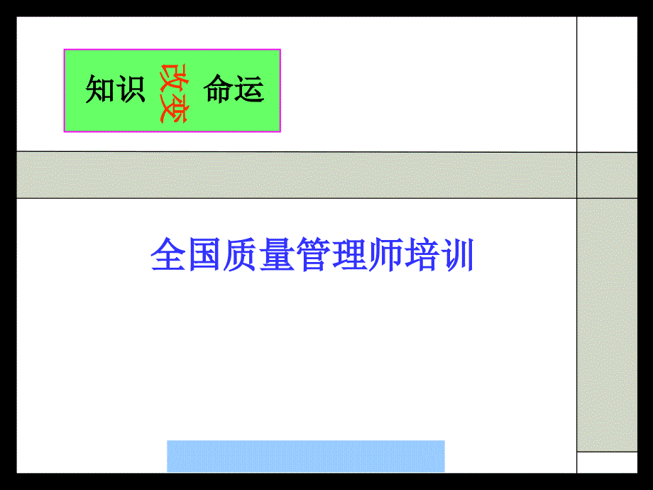 全国质量管理师培训教程35088_第1页