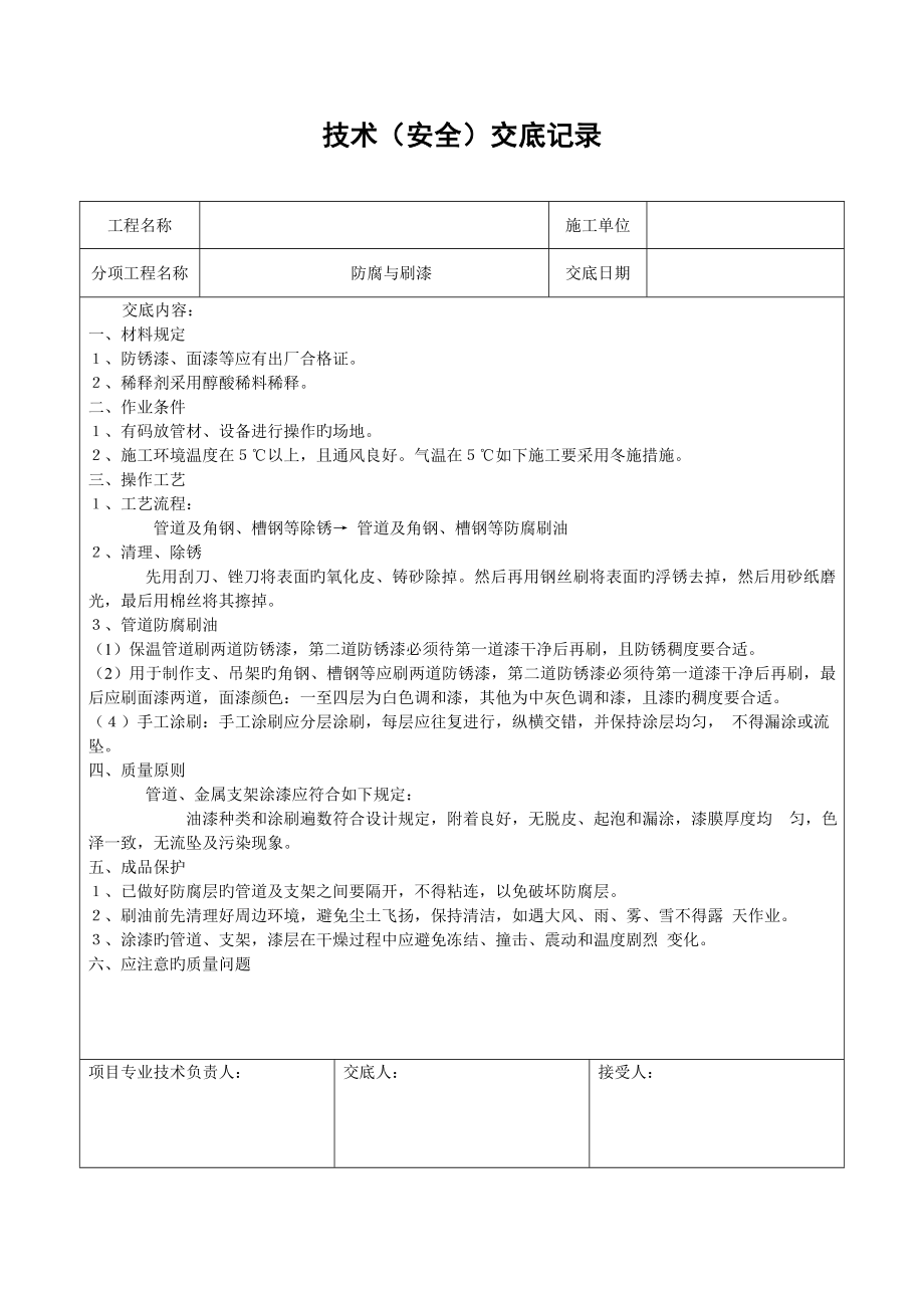 暖通综合施工重点技术交底_第1页