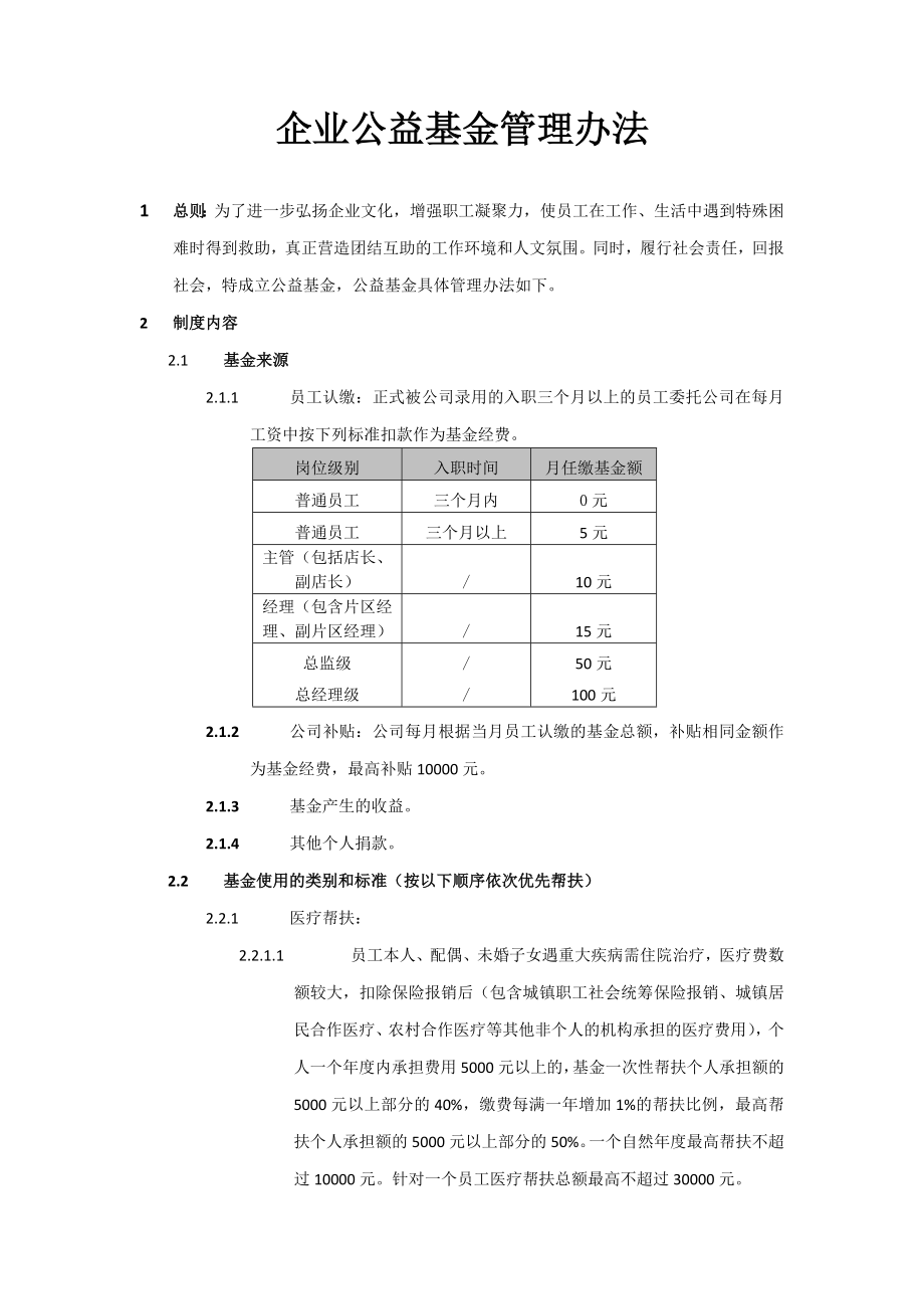 企业公益基金管理办法_第1页