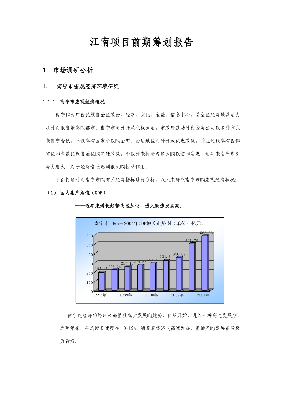 江南专项项目前期专题策划报告_第1页