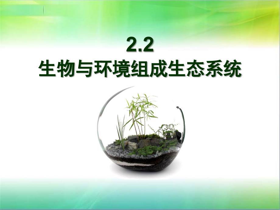 生物与环境组成生态系统2资料_第1页