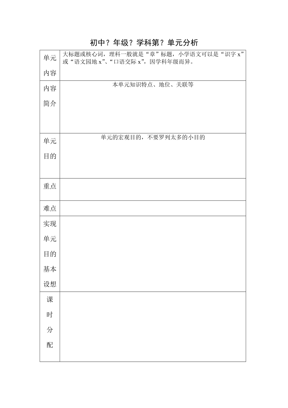 九年级英语总复习教学设计1_第1页