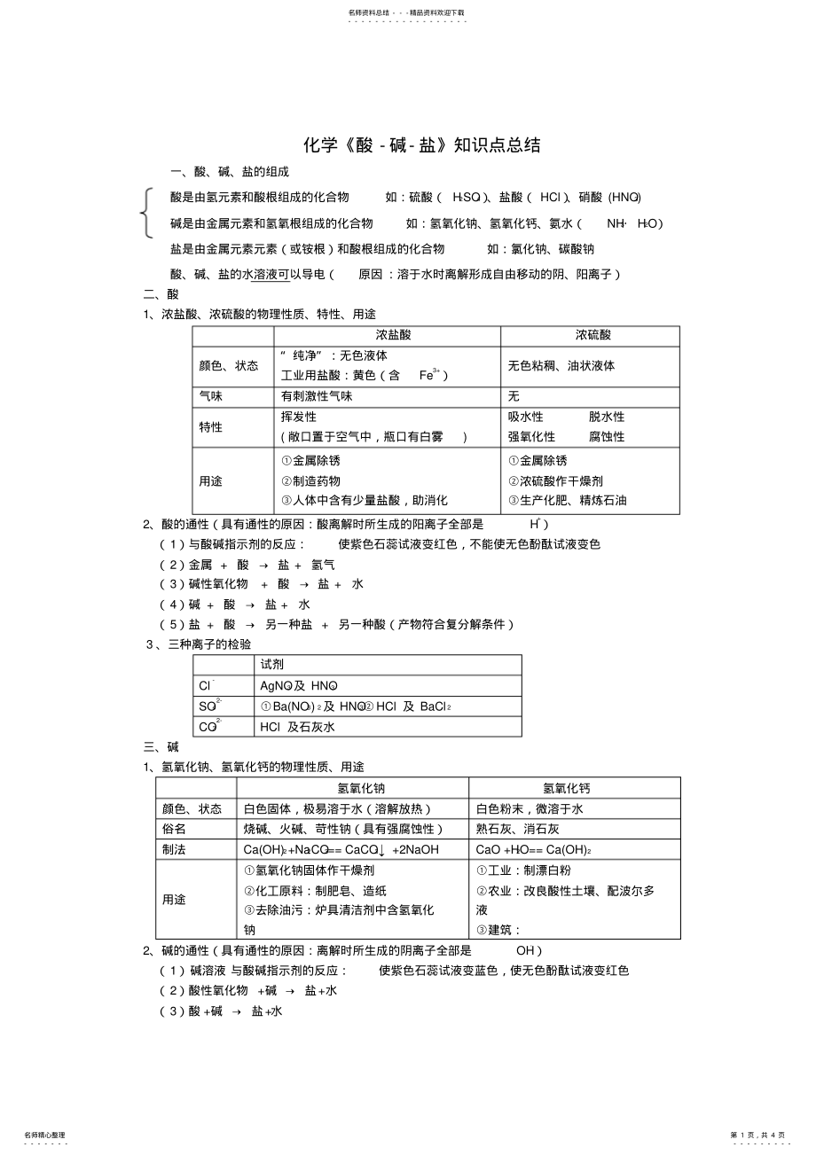 2022年2022年化學(xué)《酸-堿-鹽》知識(shí)點(diǎn)總結(jié)_第1頁(yè)