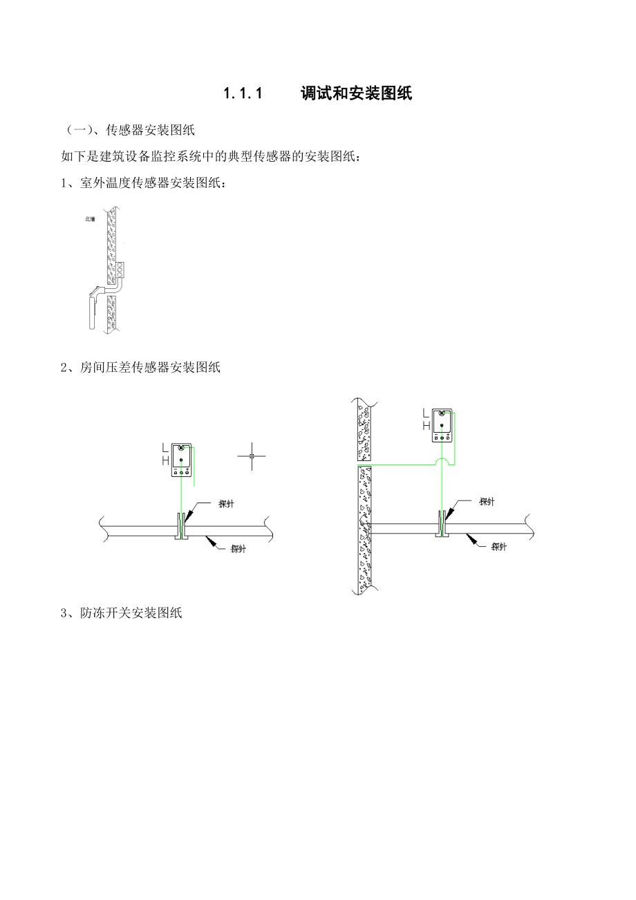 楼宇自控设备安装示意图汇总_第1页